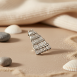 Load image into Gallery viewer, Silver Baguette Cut Cubic Zirconia Pendant | Women's Jewelry Gift