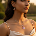 Load image into Gallery viewer, 925 Silver Pink Ruby Pendant for Women | Gemstone Jewelry