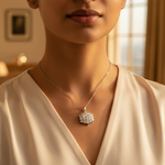 Load image into Gallery viewer, 925 Silver Cubic Zirconia Pendant | Women's Gift Jewelry