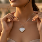 Load image into Gallery viewer, 925 Silver Cubic Zirconia Heart Pendant for Women | Gift Jewelry