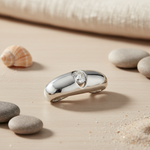 Load image into Gallery viewer, 925 Silver Cubic Zirconia Pendant for Women | Daily Wear Gift