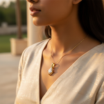 Load image into Gallery viewer, gold plating Diamond Cut Pendant | For Women | Daily Wear Jewelry