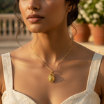 Load image into Gallery viewer, gold plating Filigree Pendant for Women | Fine Jewelry Gift