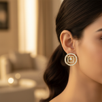Load image into Gallery viewer, gold plating Diamond Halo Pendant for Women | Fine Jewelry Gift