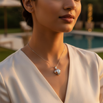 Load image into Gallery viewer, 925 Silver Cubic Zirconia Pendant for Women | Daily Wear