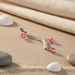 Load image into Gallery viewer, 925 Silver Pink Crystal Pendant for Women | Fashion Jewelry