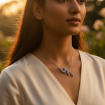 Load image into Gallery viewer, 925 Silver Ruby Sapphire Pendant | Women's Jewelry Gift