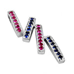 Load image into Gallery viewer, 925 Silver Ruby Sapphire Pendant | Women's Jewelry Gift