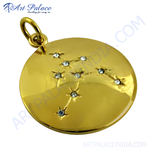 Load image into Gallery viewer, gold plating starburst pendant with sparkling stones, a beautiful celestial-inspired jewelry piece for women.
