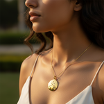 Load image into Gallery viewer, gold plating Starburst Pendant for Women | Zodiac Jewelry Gift