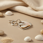 Load image into Gallery viewer, Silver Heart Pendant with Mother of Pearl | Women's Jewelry Gift