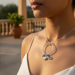 Load image into Gallery viewer, Silver Heart Charm Keychain for Women | Love Gift
