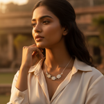 Load image into Gallery viewer, 925 Silver Mother of Pearl Pendant for Women | Modern Jewelry