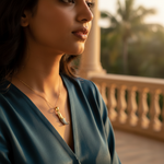 Load image into Gallery viewer, gold plating Pave Diamond Pendant for Women | Elegant Jewelry