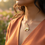 Load image into Gallery viewer, gold plating Rhinestone Brooch Pin for Women | Statement Jewelry