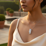 Load image into Gallery viewer, Silver Crystal Pendant | Women's Jewelry | Gift