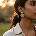 Load image into Gallery viewer, 925 Silver Filigree Pendant with Moonstone | Women's Jewelry