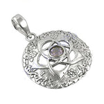 Load image into Gallery viewer, 925 Silver Celtic Knot Pendant Necklace | Women's Jewelry Gift