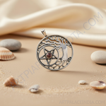 Load image into Gallery viewer, 925 Silver Tree of Life Pentacle Pendant | Spiritual Jewelry