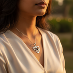 Load image into Gallery viewer, 925 Silver Tiger Eye Pendant for Women | Daily Wear Gift