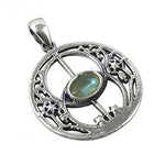 Load image into Gallery viewer, 925 Silver Labradorite Pendant Necklace for Women | Gift Jewelry