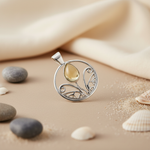 Load image into Gallery viewer, 925 Silver Citrine Pendant for Women | Gemstone Jewelry