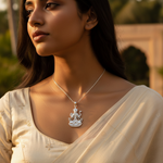 Load image into Gallery viewer, Silver Lord Shiva Pendant | Religious Jewelry for Men & Women