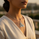 Load image into Gallery viewer, 925 Silver Trinity Knot Pendant Necklace | Women's Jewelry Gift
