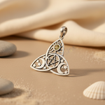 Load image into Gallery viewer, 925 Silver Trinity Knot Pendant Necklace | Women's Jewelry Gift