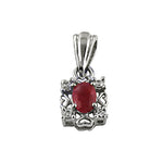 Load image into Gallery viewer, 925 Silver Ruby Pendant for Women | Gemstone Jewelry Gift