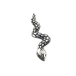 Load image into Gallery viewer, 925 Silver Snake Pendant | Sterling Silver Charm for Women