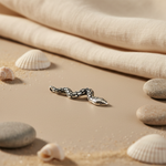 Load image into Gallery viewer, 925 Silver Snake Pendant | Sterling Silver Charm for Women