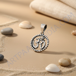 Load image into Gallery viewer, 925 Silver Om Pendant for Women | Spiritual Jewelry Gift