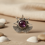 Load image into Gallery viewer, Silver Pendant with Garnet Gemstone | Women's Jewelry | Gift