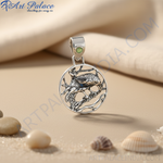 Load image into Gallery viewer, 925 Silver Raven Pendant Necklace | Tree of Life | For Women
