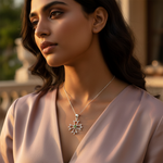 Load image into Gallery viewer, 925 Silver Peridot Cross Pendant for Women | Gemstone Jewelry