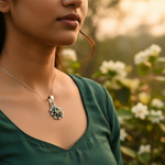 Load image into Gallery viewer, 925 Silver Peridot Pendant for Women | Gemstone Jewelry