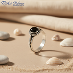 Load image into Gallery viewer, 925 Silver Onyx Ring for Women | Gemstone Jewelry