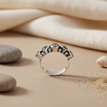 Load image into Gallery viewer, 925 Silver Gemstone Ring for Women | Statement Jewelry