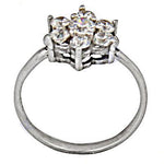 Load image into Gallery viewer, Silver Cubic Zirconia Cluster Ring for Women | Wedding Gift