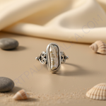 Load image into Gallery viewer, 925 Silver Pearl Ring for Women | Statement Jewelry