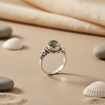 Load image into Gallery viewer, 925 Silver Green Gemstone Ring for Women | Gift Jewelry