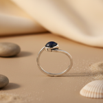 Load image into Gallery viewer, 925 Silver Lapis Lazuli Ring for Women | Gemstone Jewelry