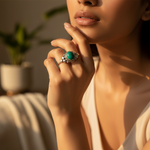 Load image into Gallery viewer, 925 Silver Turquoise Ring for Women | Gemstone Jewelry
