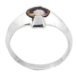 Load image into Gallery viewer, 925 Silver Smoky Quartz Ring | Men's Ring | Gift for Him
