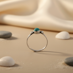 Load image into Gallery viewer, 925 Silver Turquoise Ring for Women | Gemstone Jewelry