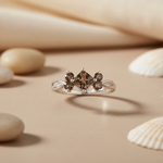 Load image into Gallery viewer, 925 Silver Smoky Quartz Ring | Women's Gemstone Jewelry