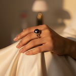 Load image into Gallery viewer, 925 Silver Pearl Ring for Women | Gemstone Jewelry