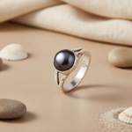 Load image into Gallery viewer, 925 Silver Pearl Ring for Women | Gemstone Jewelry