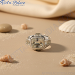 Load image into Gallery viewer, Silver Ring with Cubic Zirconia Stones for Women | Daily Wear